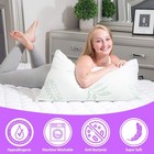 Elif Queen Pillows 2 Pack - Cooling Shredded Memory Foam For All Sleepers