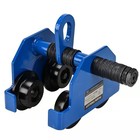 Heavy Duty Manual Trolley 2200lbs Capacity  Adjustable Flange 3-6in  Crane Hoist