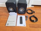 Kef Lsx Ii Wireless Hifi Speakers Pair Carbon Black - Not Lt - Remote   Manuals