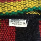     Colorful Rasta Boho Backpack Hippie Mexican Style Multicolored Jamaican
