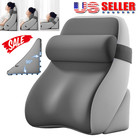 Memory Foam Orthopedic Bed Wedge Pillow Adjustable For Back Neck Sleep Gray New