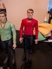 Star Trek Tos Art Asylum 8 Figure Lot   1 Unopened Exclusive Captain Kirk