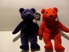 Salvino s Bamm Beanos Mark Mcgwire   Sammy Sosa Beanie Baby Stuffed Bears 1998