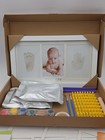 Keababies Duo Baby Handprint Footprint Keepsake Frame New Open Box