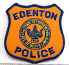 Vintage Town Of Edenton North Carolina Police Department Patch First Responder