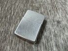 Vintage Zippo Lighter 1980 Chrome Full Size
