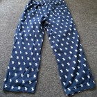 Abercrombie   Fitch Mens 100  Cotton Moose Dorm Lounge Pants Navy M