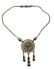 Vintage 1940 s Indo-craft Rice Weiner Filigree Necklace