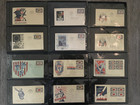 123 Wwii Patriotic First Day Covers 1943-1948 Overrun Nations   More