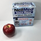 Neilmed Sinus Relief 50 Premixed Packets  Sinus Rinse Kit 8oz Bottle All Natural