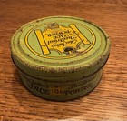 Vintage Make-up Max Factor Theatrical Face Powder  Hollywood  Ca  Tin Box