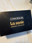 Connoisseurs La Sonic Jewelry Cleaner Vintage 2 Speed Ultrasonic In Box