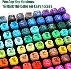 80 Colors Alcohol Markers Set Dual Tips Art Markers Drawing Coloring Sketching