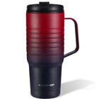 Haushof 24 Oz Travel Mug With Handle Stainless Steel Vacuum Insulated Coffee Mug