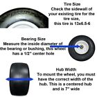 2 No Flat Tires Fits Exmark Fits Toro 109-9127 103-0065 109-9125 103-5185 633971