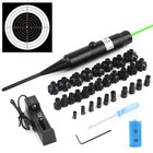 Red green Laser Bore Sighter Kit  17 To  78 Multiple Caliber Boresighter Rifles