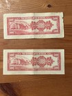 Two China Central Bank  5000 Five Thousand Gold Yuan 1949  Republic Of China