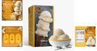Natural Vanilla Ice Cream Mix For Ice Cream Machines 2 Quart Batches