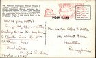 American Shakespeare Festival Theatre Stratford Ct Vintage Postcard B937