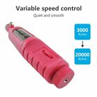 Nail Drill Electric File Acrylic Manicure Pedicure Portable Machine Salon Bits