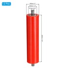 Stainless Steel Polyurethane Conveyor Roller 2  Di 8  L Red