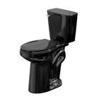 21  Tall Black Elongated Two Piece Toilets For Seniors Soft-close Seat 1 28gpf