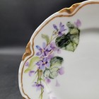 Antique C 1878 Haviland   Co  Limoges France Hand Painted Floral Luncheon Plate