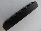 1pcs Slotted Ebony Acoustic Classic Guitar Nut 45mmx6mmx9mm For 45mm Nut Width