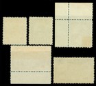 Venezuela 1947 Airmail -  Pictorials Set  Scott   C232-c236 Mint Mnh