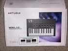 Arturia Minilab Mkii Mk2 Usb Keyboard Midi Controller  Black  25 White Keys