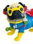 Westland Pugnacious Giftware Resin Power Pug Superhero  16106 Figurine