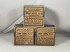 4 1920   s Antique Initial Line Herb Apothecary Lot S b  Penick   Co  Crude Drugs