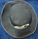 Walt Disney Productions Zorro Tv Series Vintage Felt Hat 1950s 