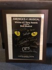 Framed Cast-signed Poster For The Broadway Musical Cats