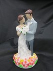 The Bond Casual Bride Groom Wedding Cake Topper Top In Original Box   New