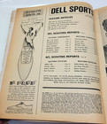 Dell Sports Football Magazine Vintage Sept 1963 Cover Bart Starr  