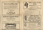 1930 Long Beach California  official Municipal Band Program Brochure  Advert 