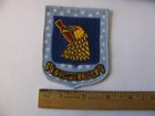 Vintage Usaf  96th  96  Bomb Wing Squadron  3   Iron On  Patch Rare Vtg  Usaf