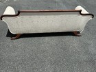 Antique Duncan Phyfe  Finely Carved Mahogany Parlor Sofa With Coffee Table