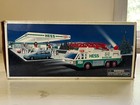 Vintage Hess Gasoline 1996 Emergency Ladder Fire Truck In Box Great Condition