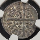 Silver 1279-1307 England Great Britain Penny Edward I S-1383   Ngc Xf40
