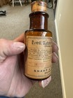 Powd Extract Musk Root Sharp   Dohme Baltimore Md Blown Labeled Medicine Bottle