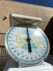 Vintage 1950s American Family Nursery Rare Htf White Baby Scale Weighs 30 Lbs