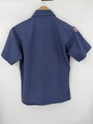 Boy Scouts Bsa Cub Scout Youth Button Shirt Short Sleeve Usa Blue Size Large