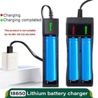 Rechargeable Lithium Battery Charger Usb 3 7v 1 2 4 Slot For Li-ion Batteries