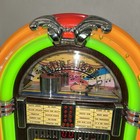 Wurlitzer Wr18 Mini Jukebox Bubbler Stereo Radio   Cd Player 1015-cd