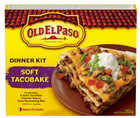Old El Paso Soft Taco Bake Dinner Kit  312g  4 Pack 