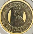 1951 Honolulu  Hi Rapid Transit Company Ltd  Bus Token - Hawaii