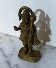 Vintage Brass Statue Of Hanuman The Hindu Monkey God - From India