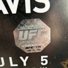 Ufc 175 Signed By Card Poster Sbc Rousey Weidman Machida